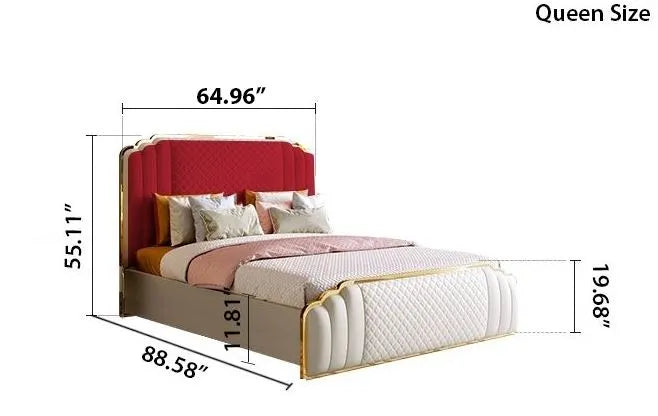 RegalDreams Elegance Bed: Perfect Blend  Luxury for Your Living Spaces